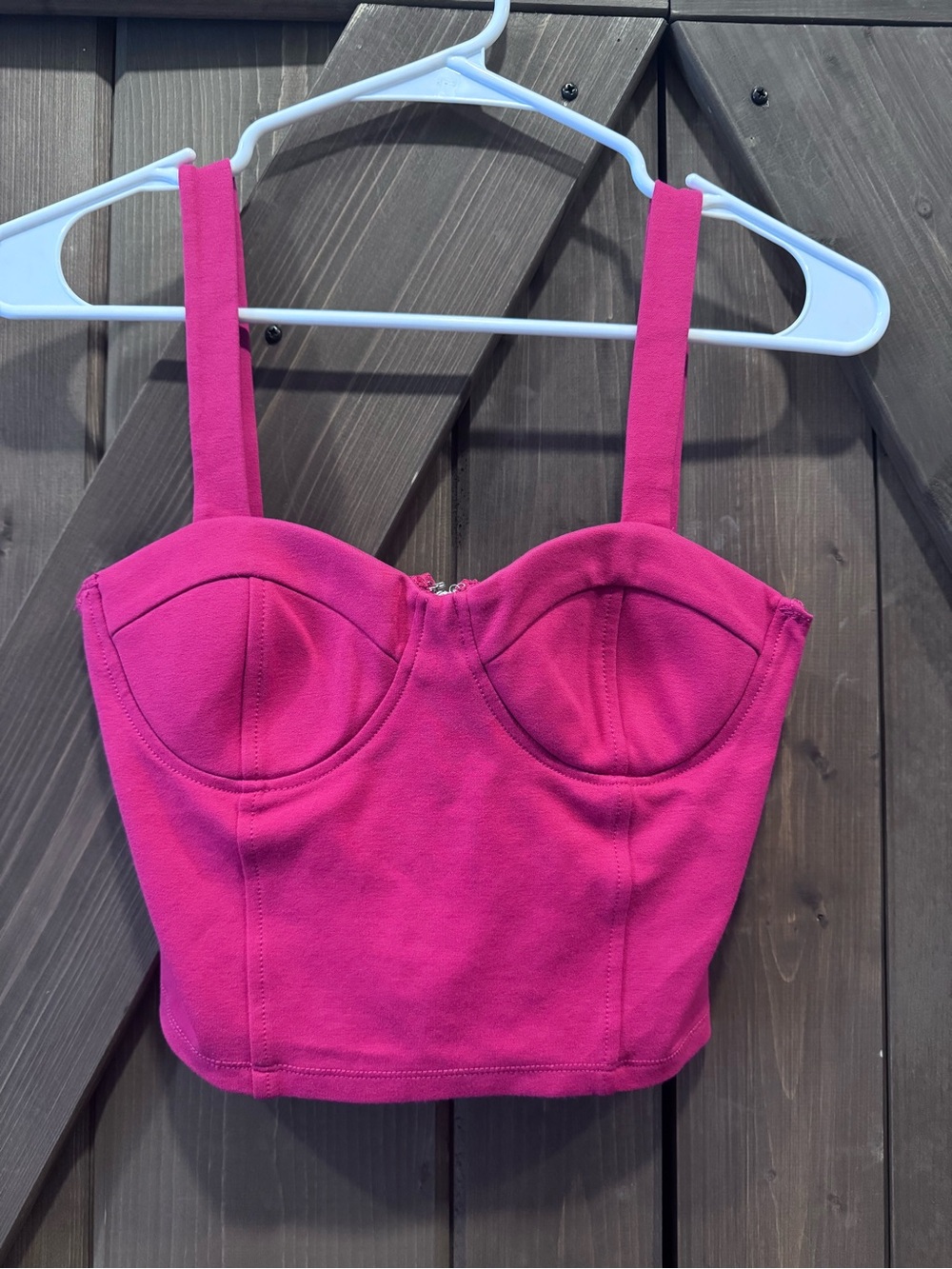 Shinestar Bustier Crop Top